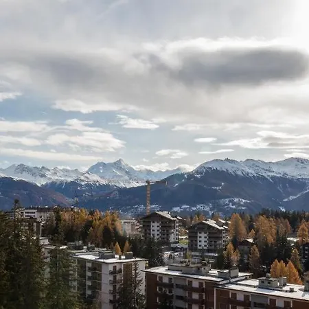 La Marmotte, Au Cœur Du Village De Crans, Proche Du Télécabine Cry D'er Appartement