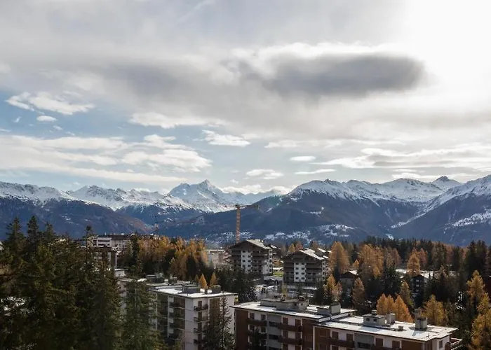 La Marmotte, Au Coeur Du Village De Crans, Proche Du Telecabine Cry D'er Daire