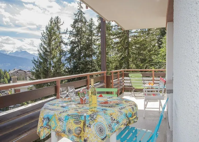 La Marmotte, Au Coeur Du Village De Crans, Proche Du Telecabine Cry D'er Daire *