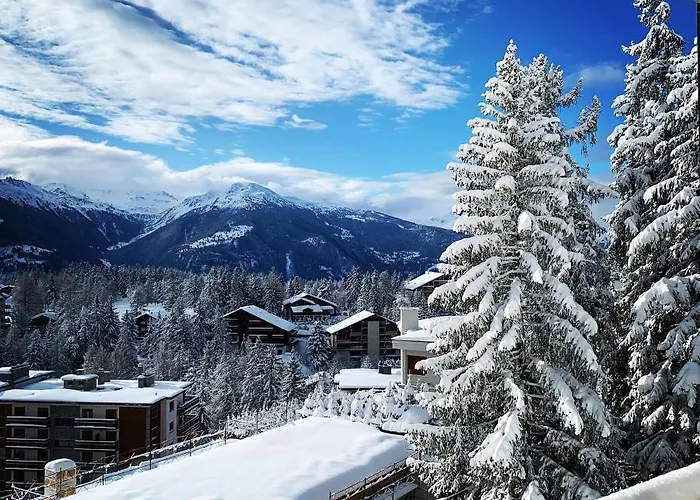 公寓 La Marmotte, Au Coeur Du Village De Crans, Proche Du Telecabine Cry D'er *