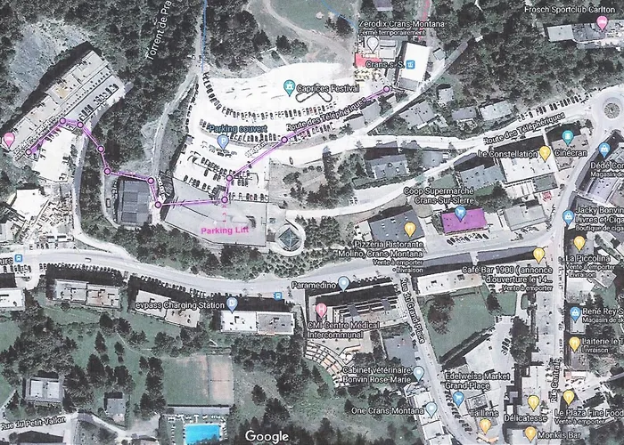 La Marmotte, Au Coeur Du Village De Crans, Proche Du Telecabine Cry D'er 克莱恩 蒙塔纳